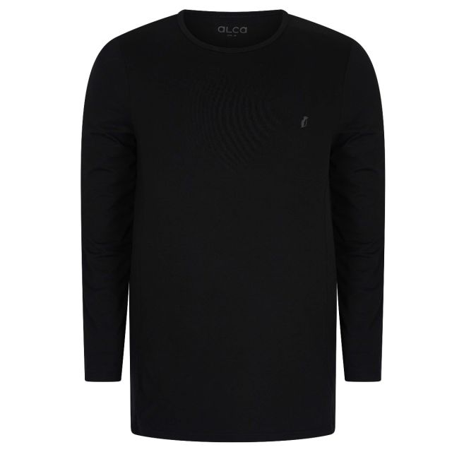 Alca 1-Pck Heren Shirt Lange Mouw Ronde Hals